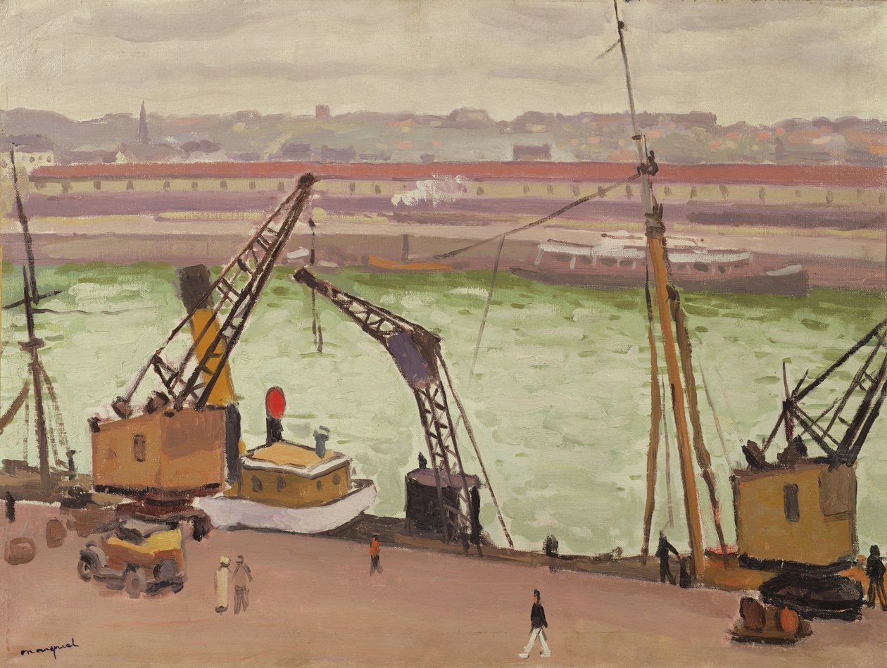 Přístav Boulogne-sur-Mer od Albert Marquet