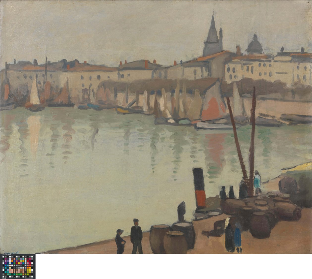 Přístav La Rochelle od Albert Marquet