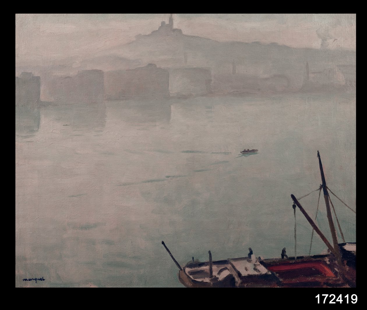 Přístav Marseille od Albert Marquet