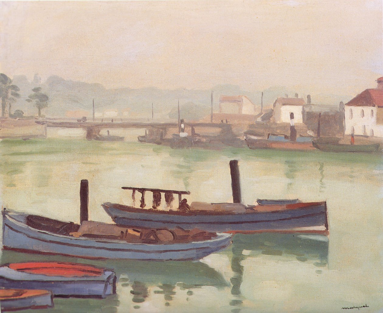 Přístav Saint-Jean de Luz od Albert Marquet