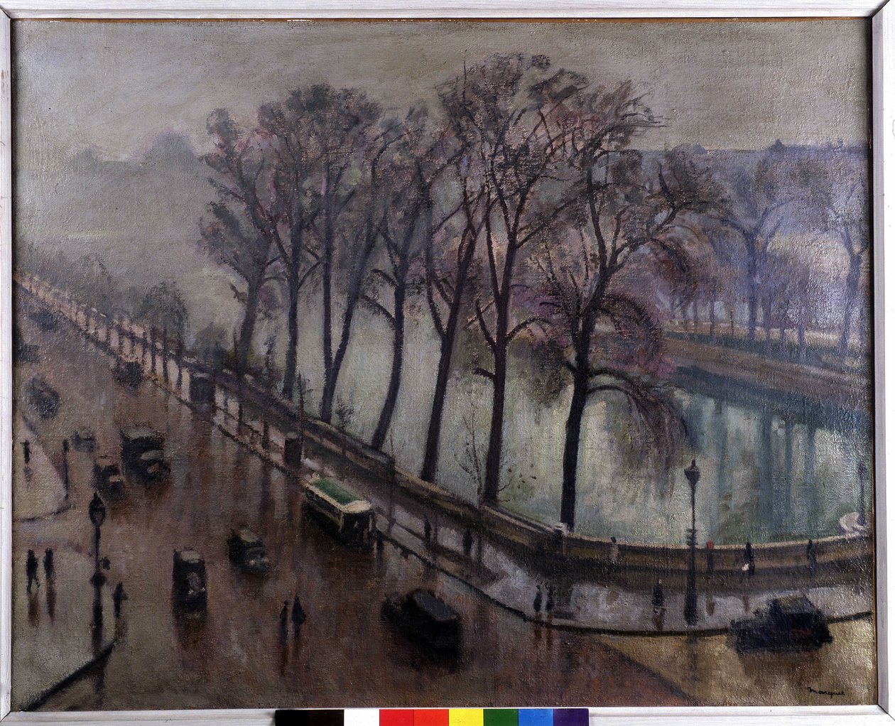 Quay Conti na podzim (olej na plátně) od Albert Marquet