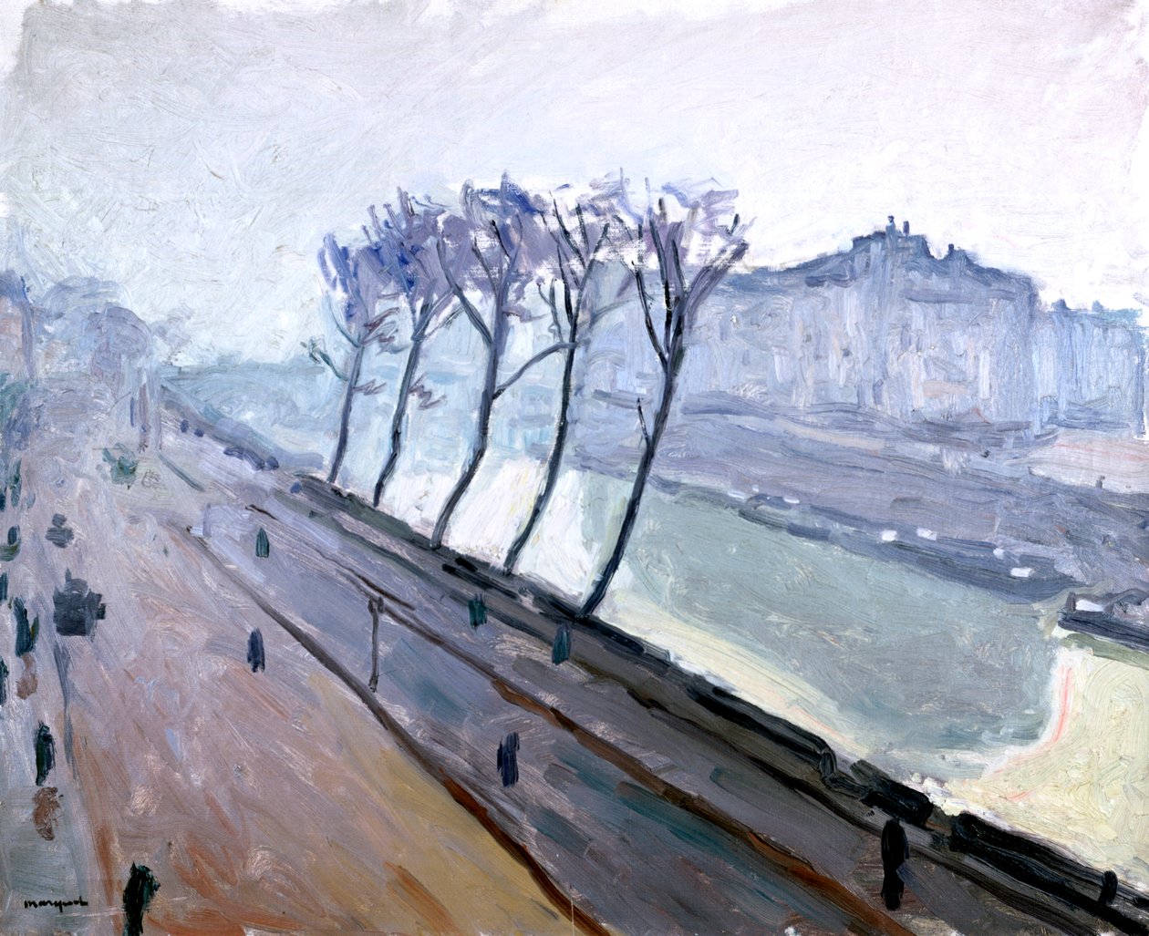 Seina v Paříži, počátek 20. století od Albert Marquet