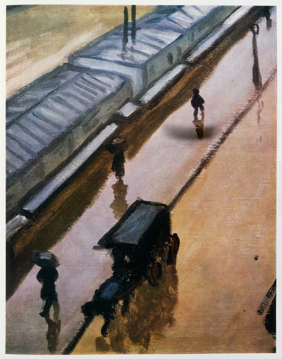 deštivý den v Notre Dame v Paříži kolem roku 1905 (olej na plátně) od Albert Marquet