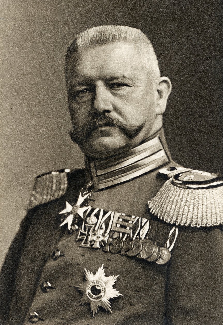 Generální polní maršál von Hindenburg, 1923 od Albert Meyer