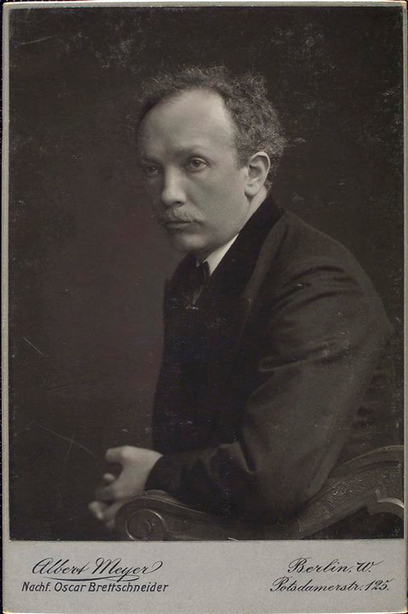 Richard Strauss, německý skladatel, konec 19. nebo začátek 20. století. od Albert Meyer