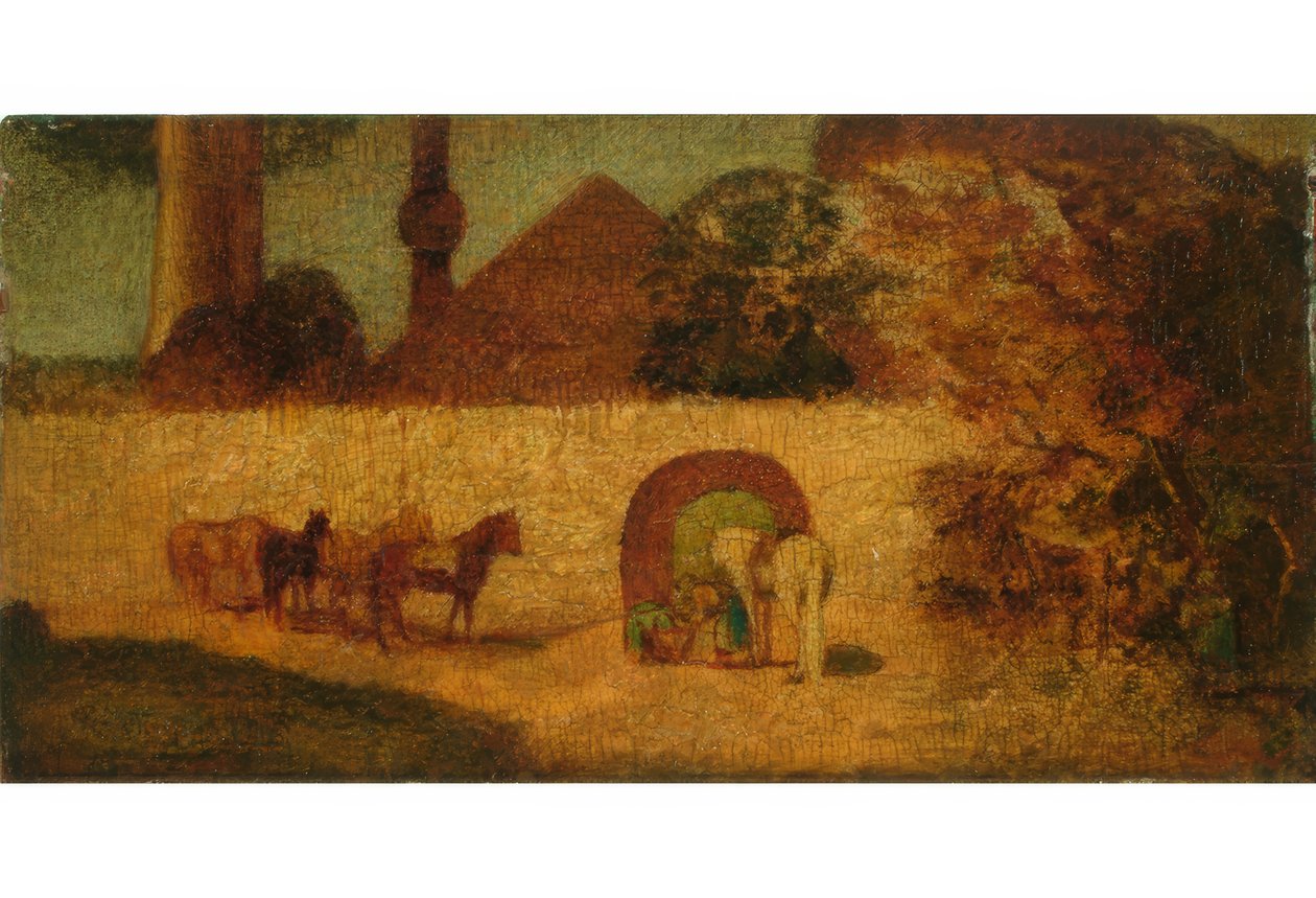 U Prorokova hrobu od Albert Pinkham Ryder