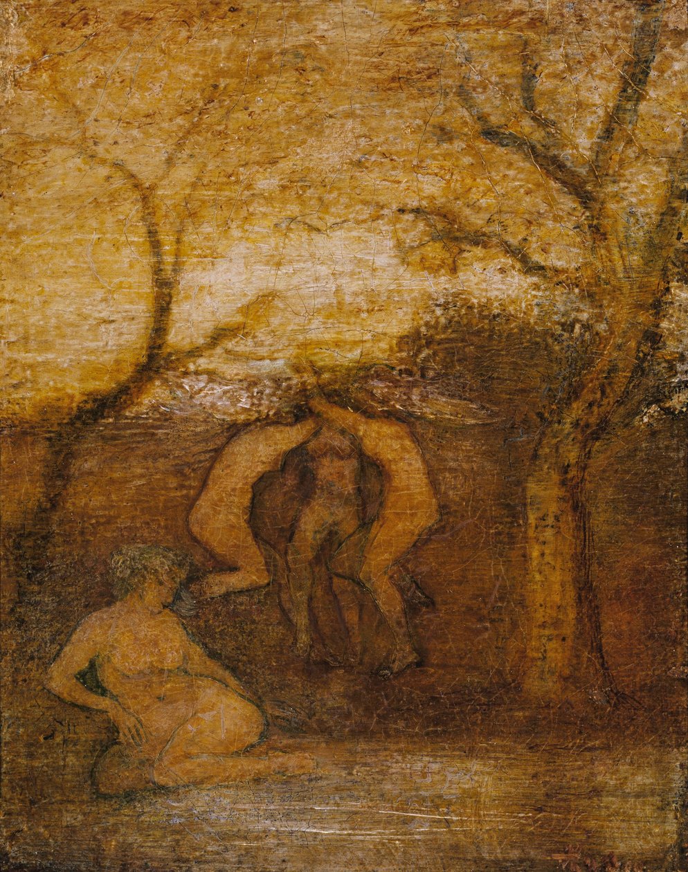 Tančící dryády od Albert Pinkham Ryder