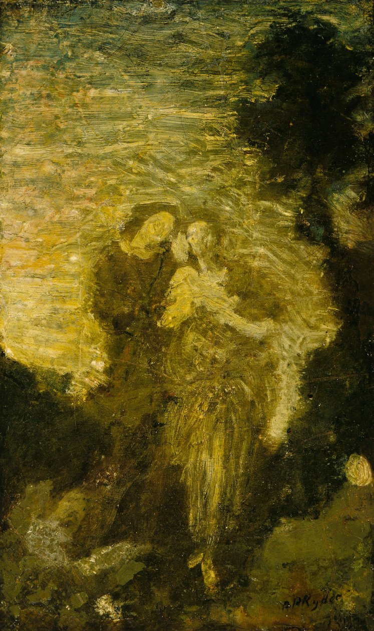 Florizel a Perdita od Albert Pinkham Ryder
