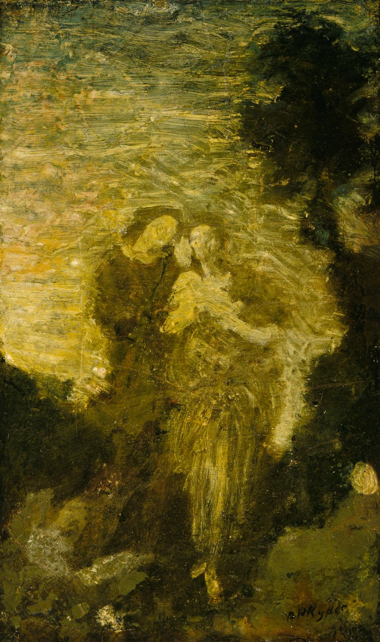 Florizel a Perdita, v roce 1887. od Albert Pinkham Ryder