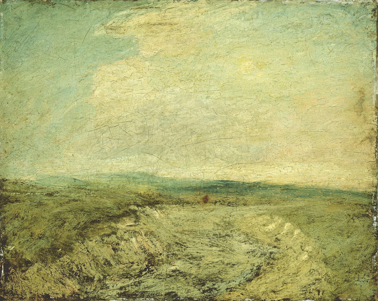 Essexský kanál, kolem roku 1896 (olej na plátně připevněný na palubě) od Albert Pinkham Ryder