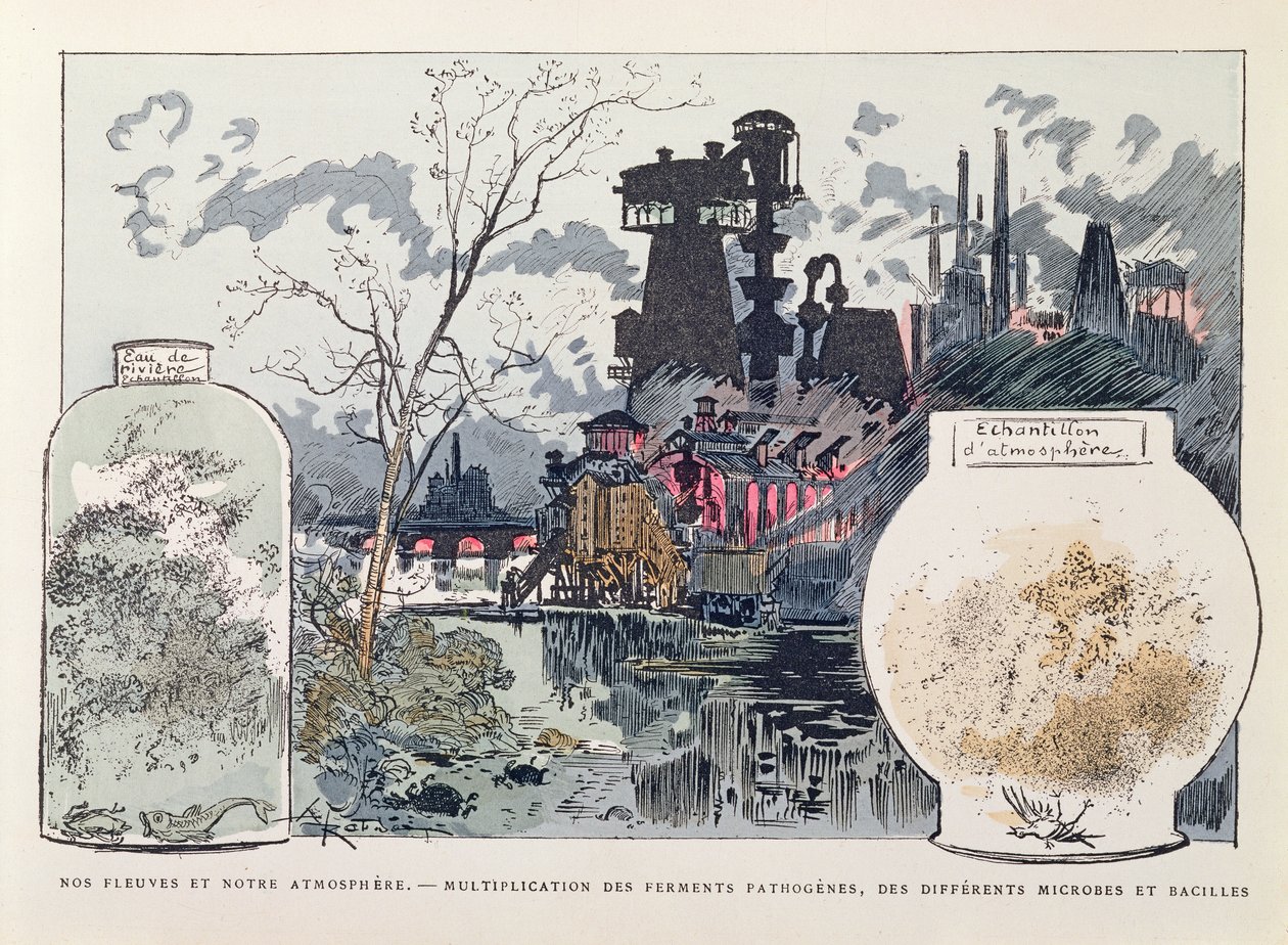 Industrial Pollution, ilustrace z 