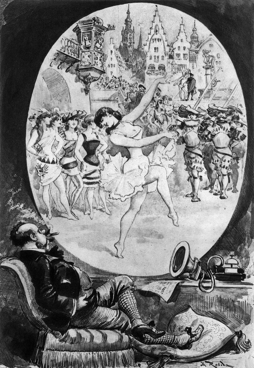 Telefonoskop od Albert Robida