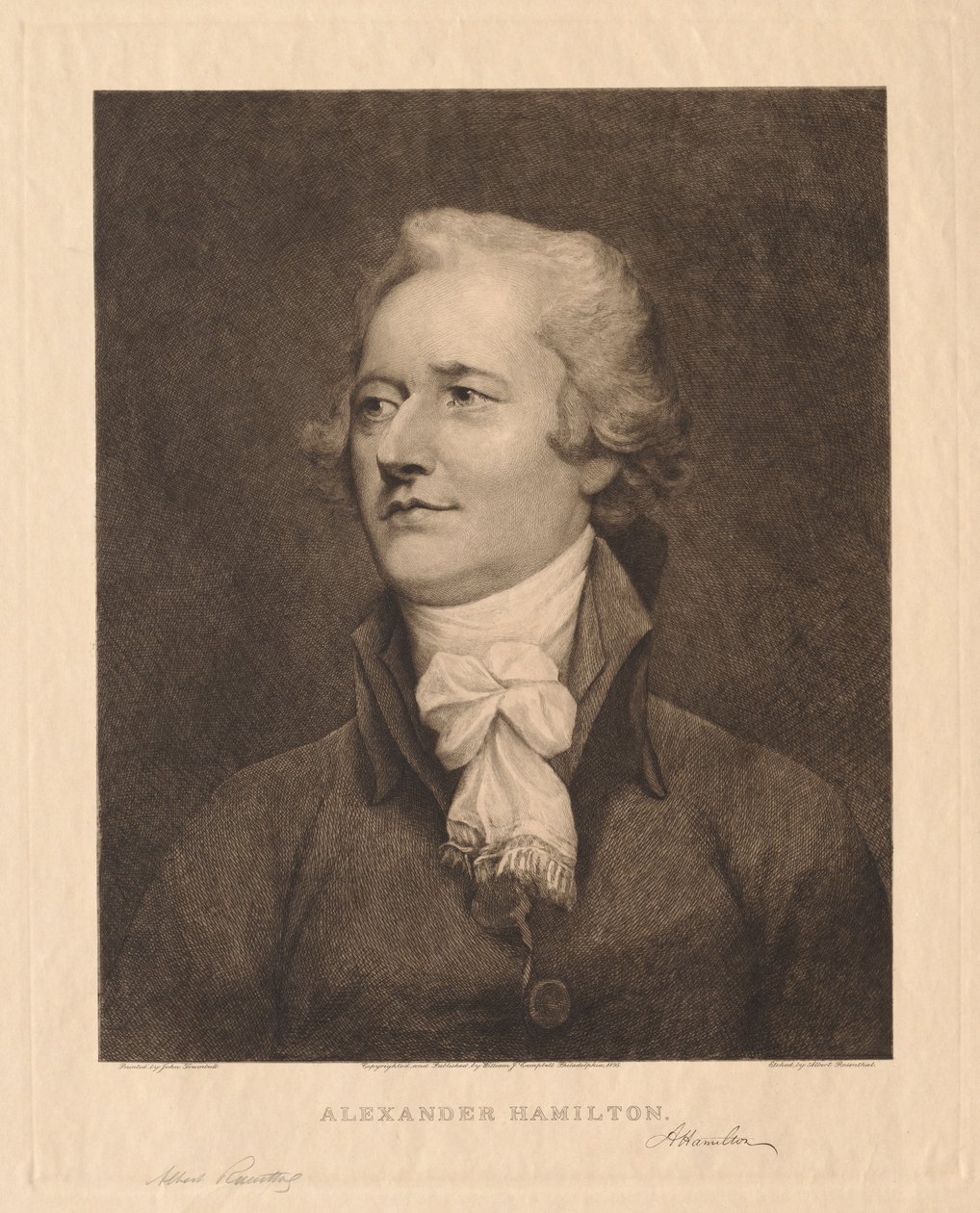 Alexander Hamilton od Albert Rosenthal