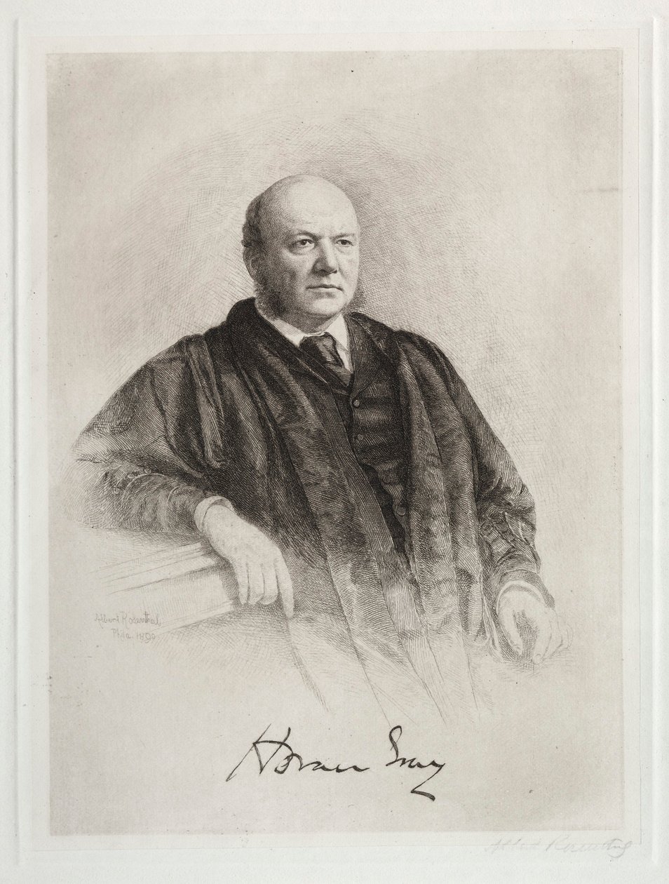 Horace Gray, 1890. od Albert Rosenthal