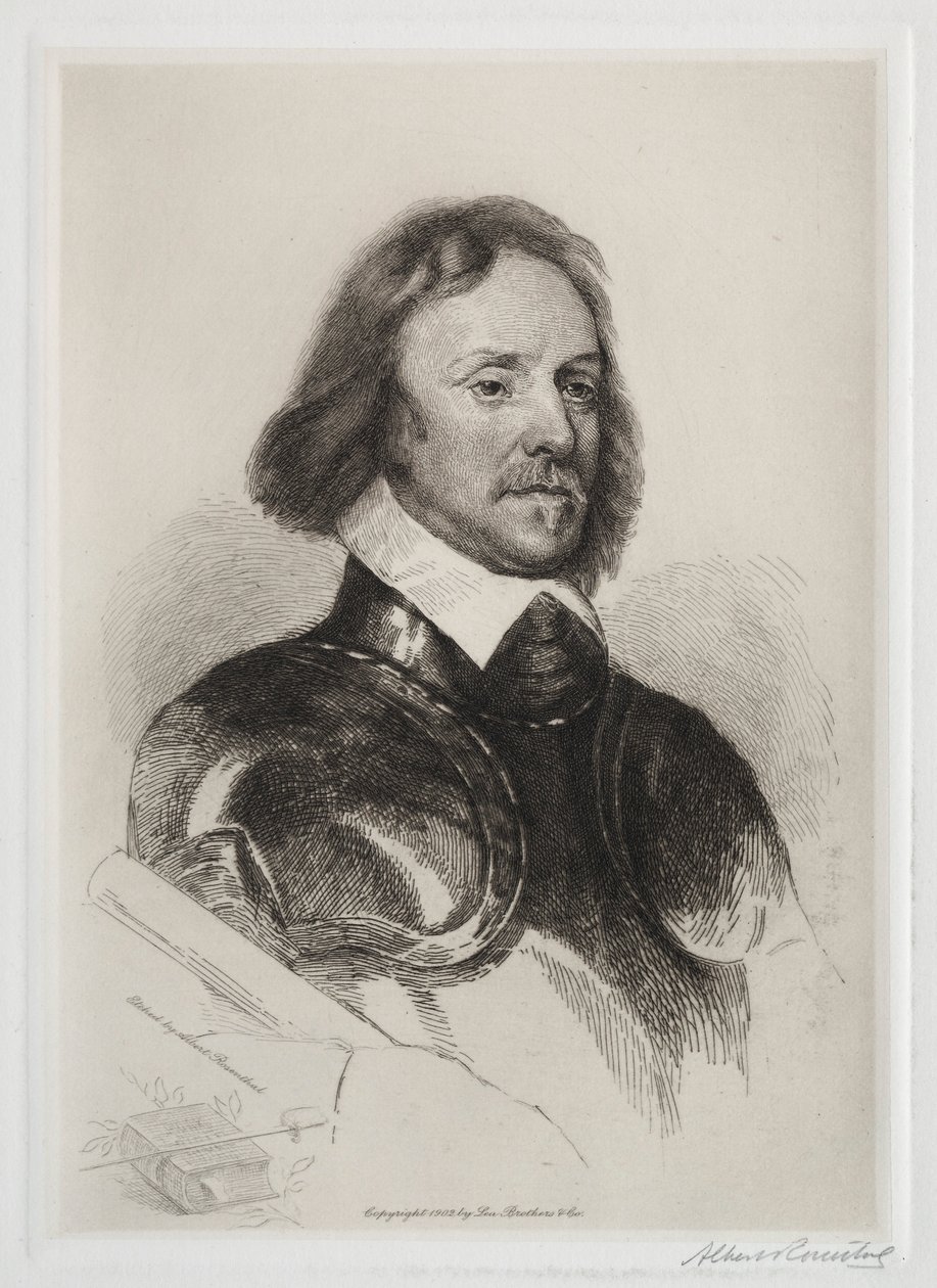 Oliver Cromwell od Albert Rosenthal