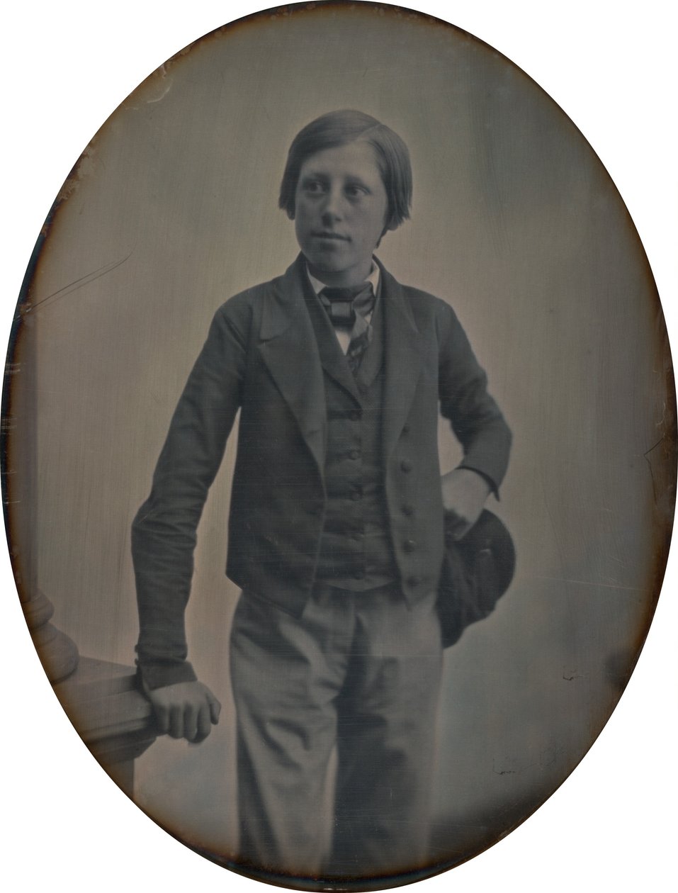 Portrét chlapce od Albert Sands Southworth and Josiah Johnson Hawes