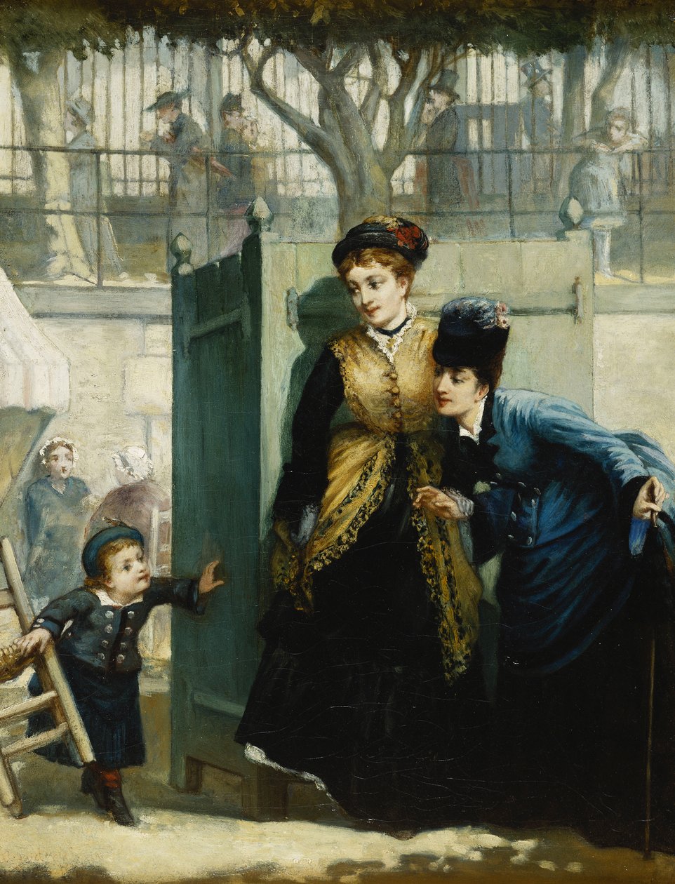 Schovávaná, 1876 od Albert Snr. Ludovici