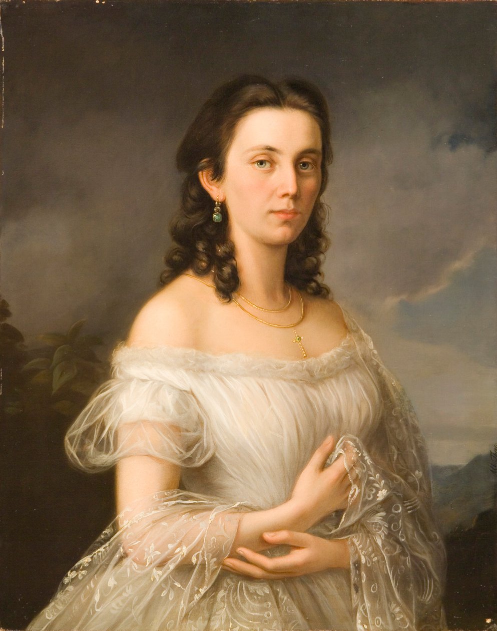 Albert Theer (1815-1902) - kněžna Julie z Lichtenštejna (1817-1895), rozená hraběnka Potockiová od Albert Theer