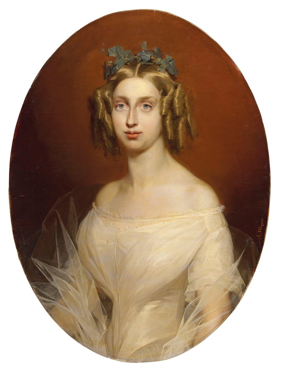 Marie Terezie Rakouská 1801-1855, královna Sardinie, první polovina 19. od Albert Wagner