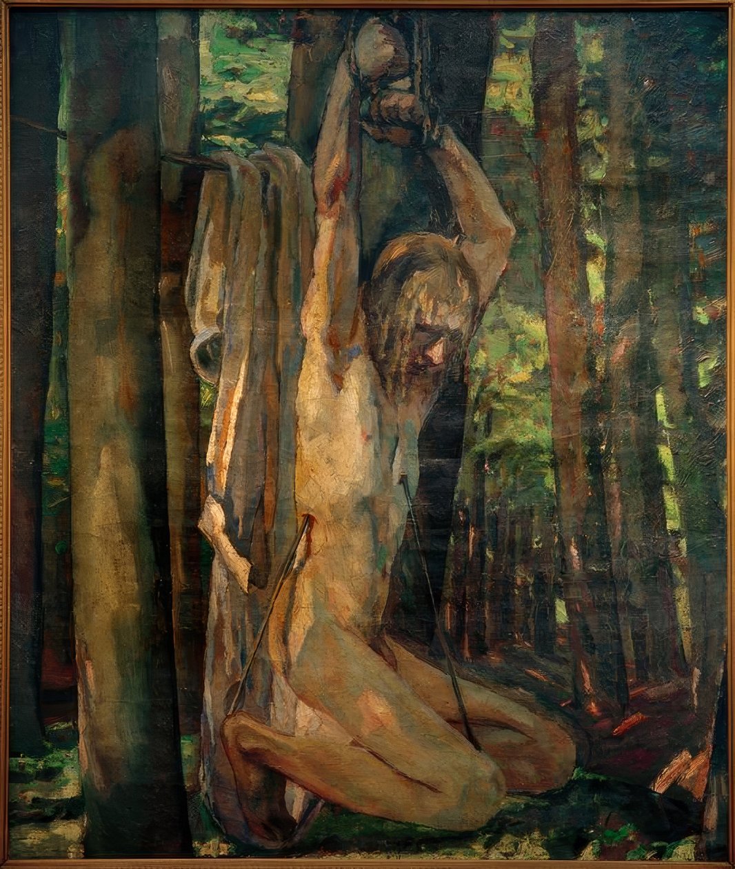 hl. Sebastian od Albert Weisgerber