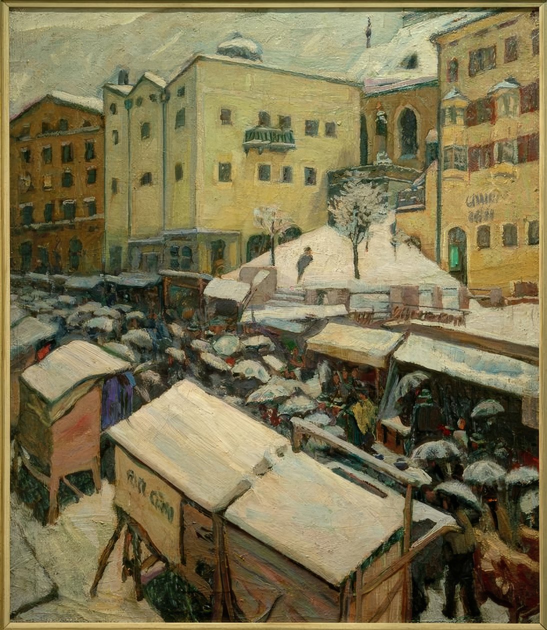Veletrh v Kufsteinu od Albert Weisgerber