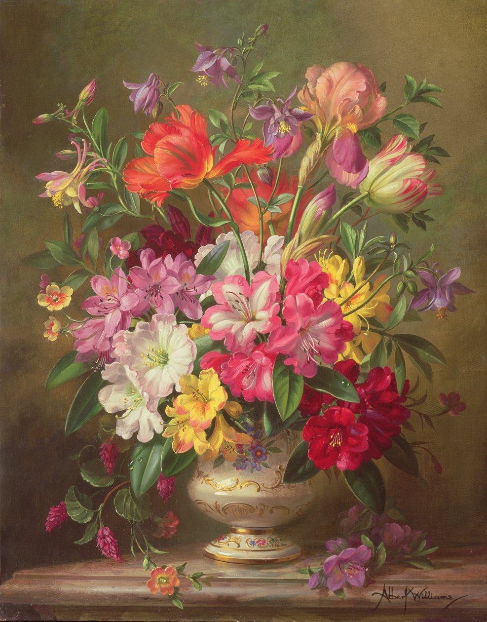 AB315 Jarní květinová výzdoba, 1996 od Albert Williams