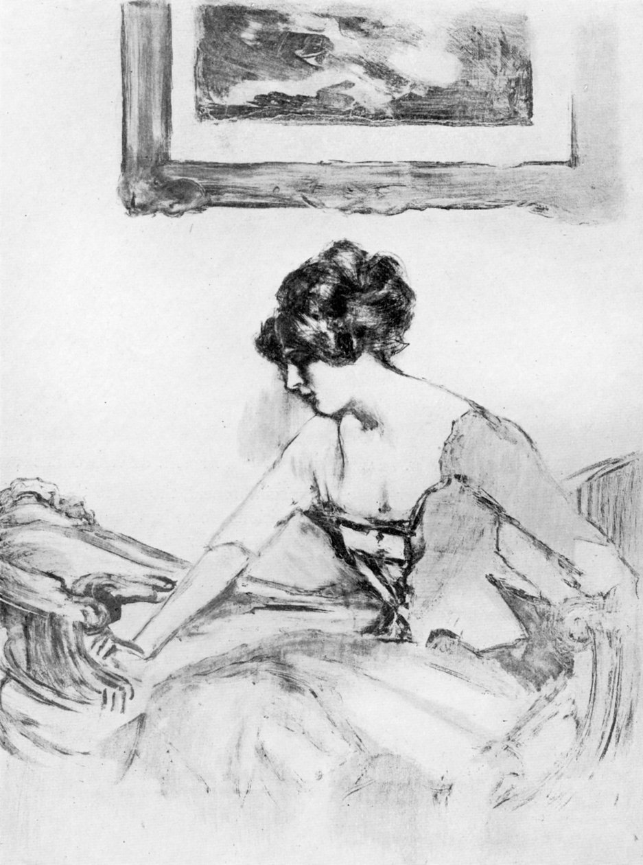 Studie, konec 19. století, 1913. od Albert de Belleroche