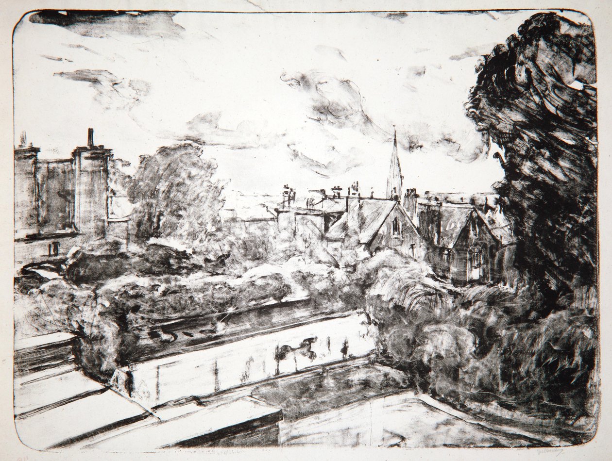 Hampstead, 1916 od Albert de Belleroche