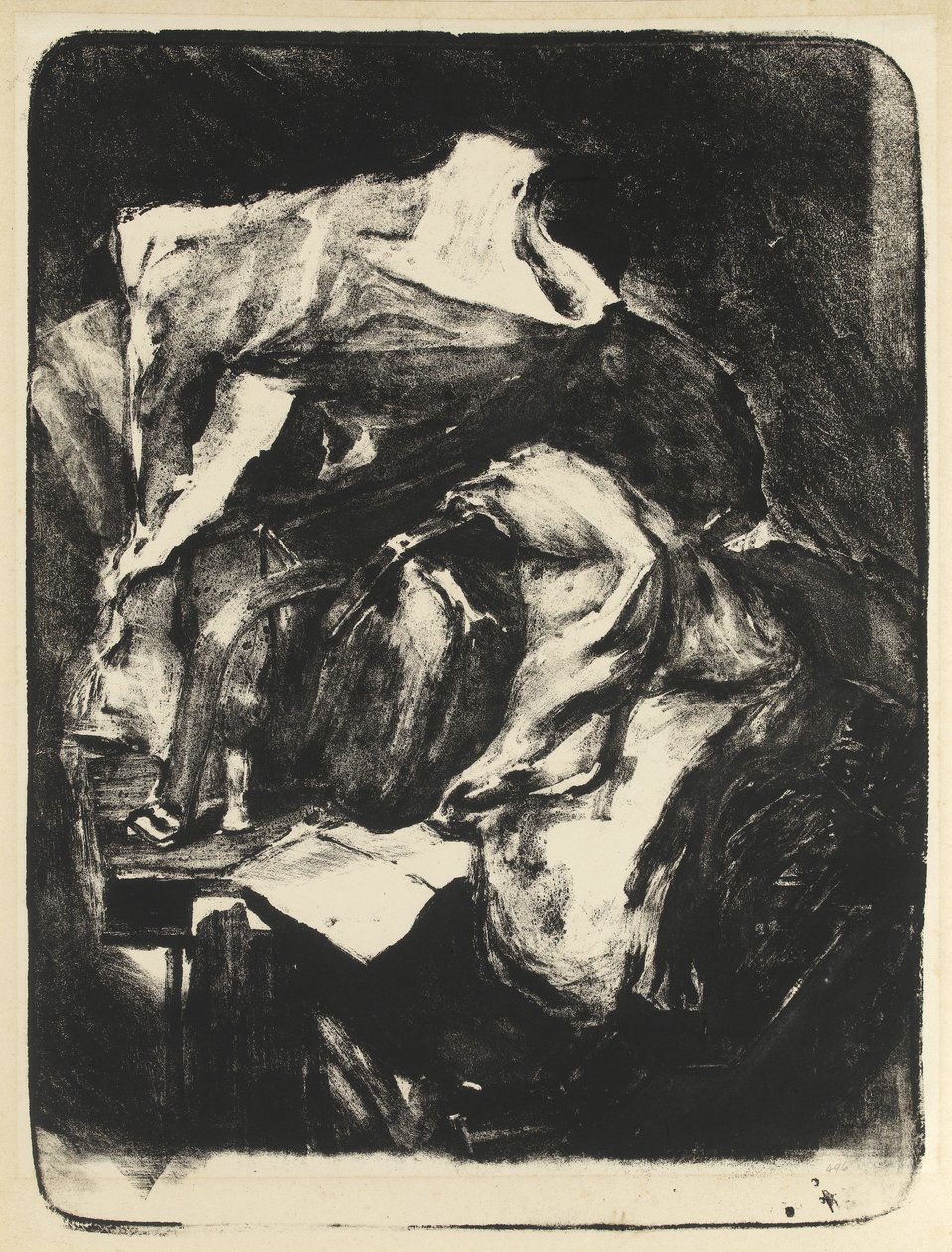 The Doctors Gladstone Bag and Hat, c.1900 od Albert de Belleroche