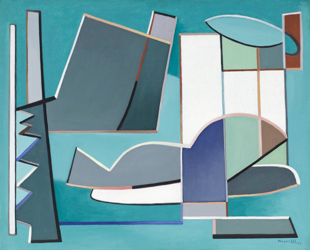 Harmonie od Alberto Magnelli