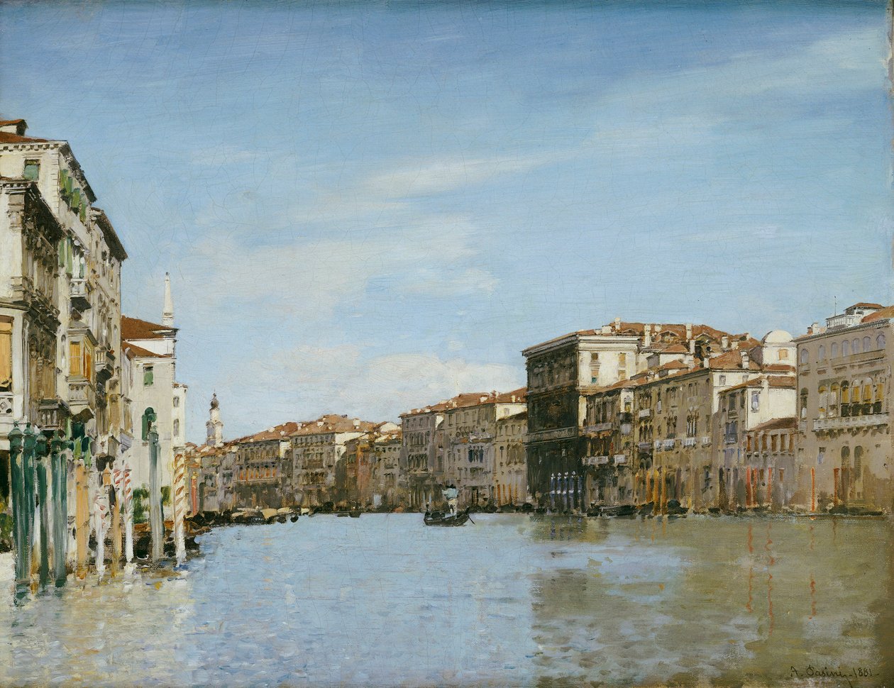 Canal Grande, Benátky od Alberto Pasini