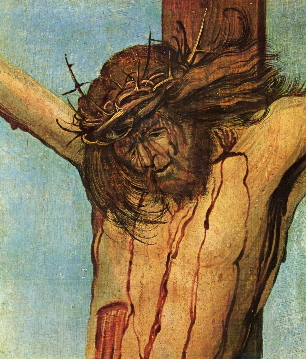 Kristus na kříži s Marií a svatým Janem od Albrecht Altdorfer