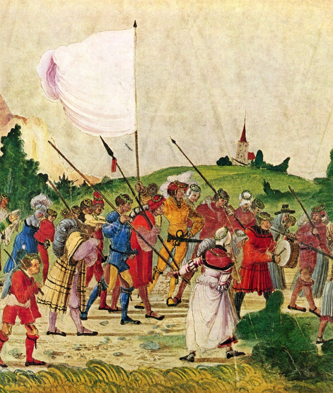 Zásobovací vlak od Albrecht Altdorfer