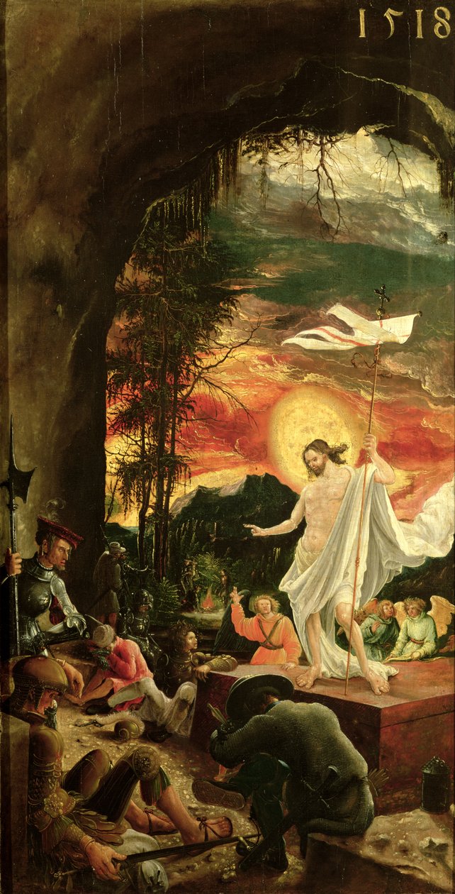 Vzkříšení Krista, 1518 od Albrecht Altdorfer