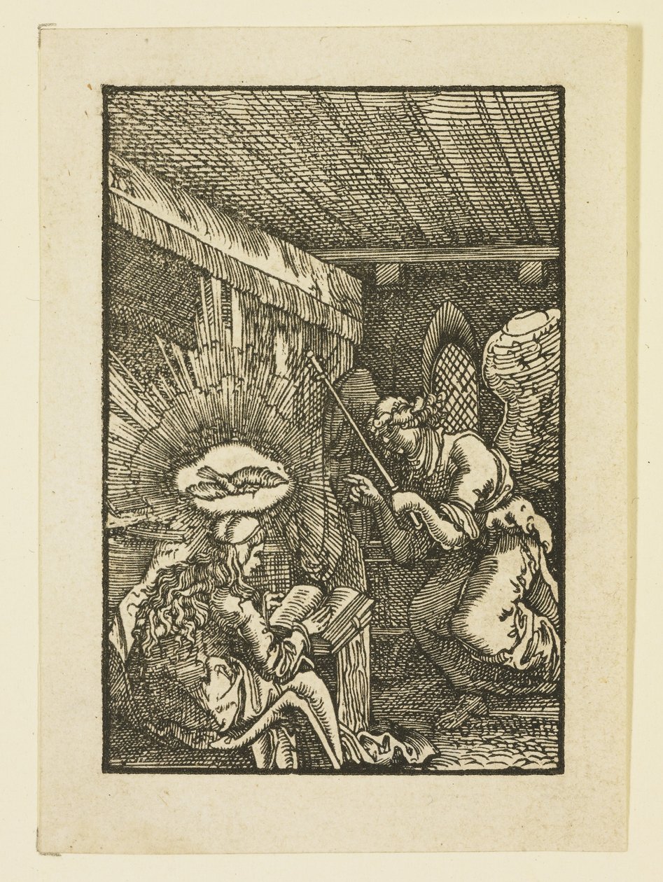 Zvěstování od Albrecht Altdorfer