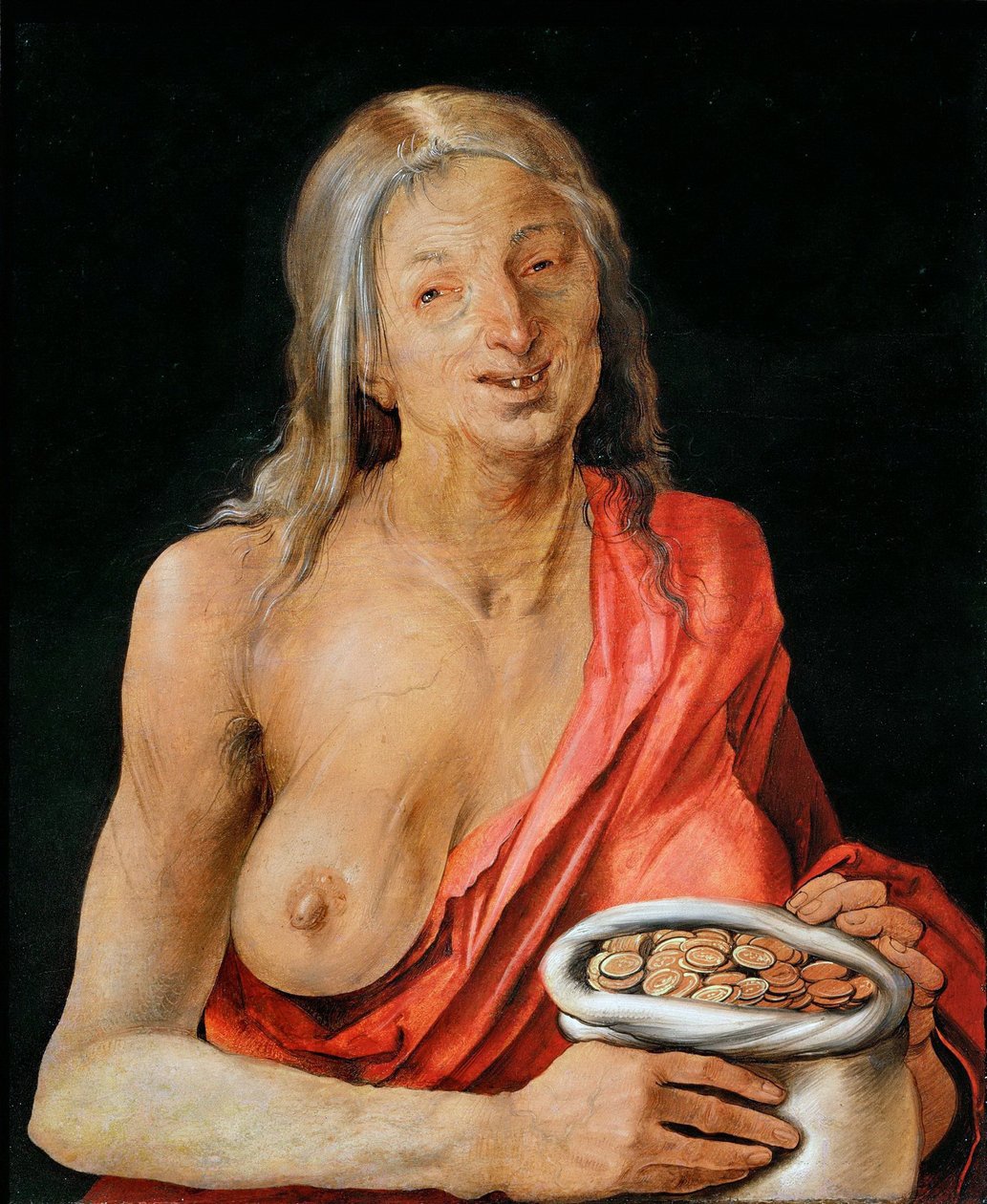 Alegorie hrabivosti od Albrecht Dürer