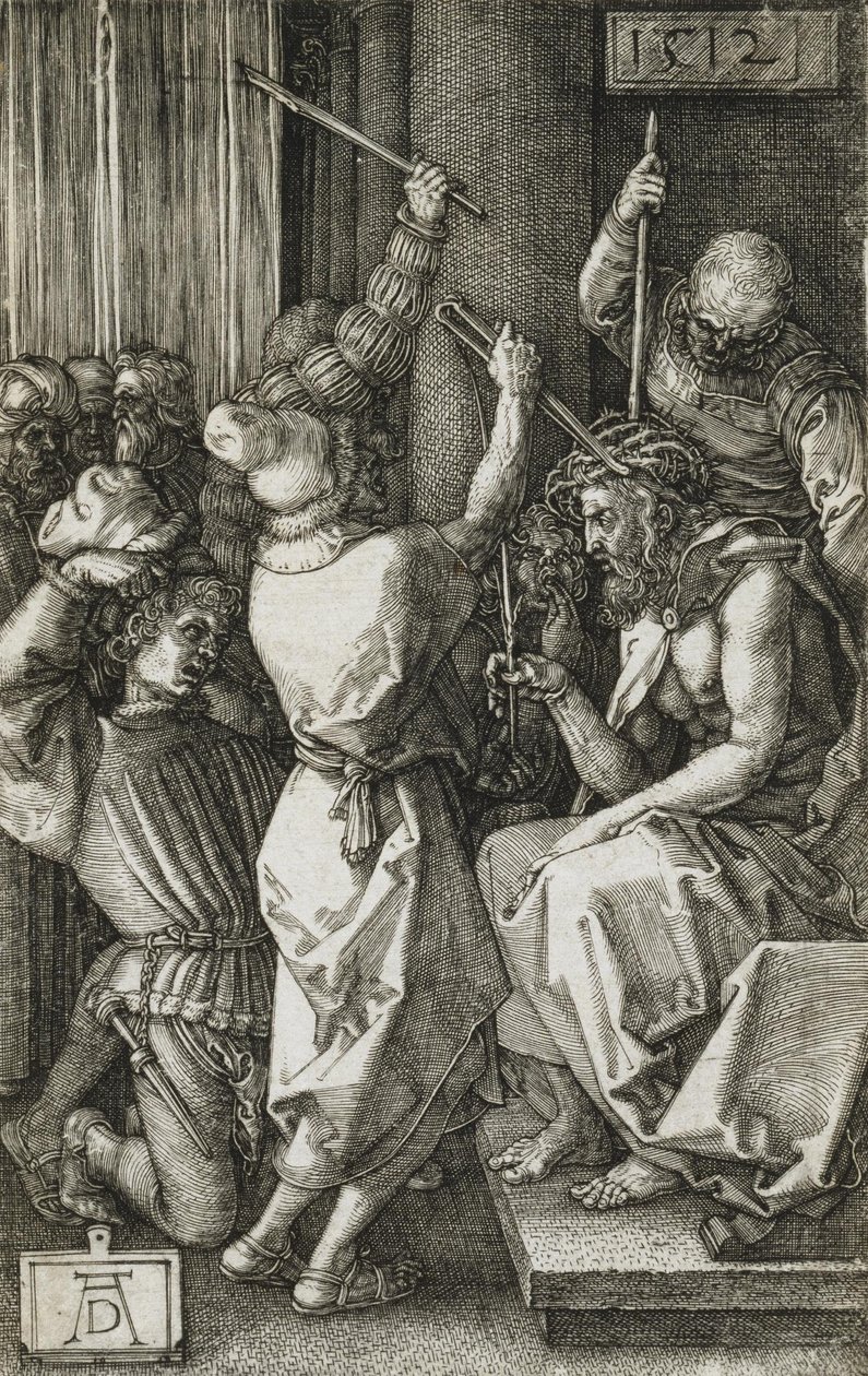 Kristus korunován trny od Albrecht Dürer