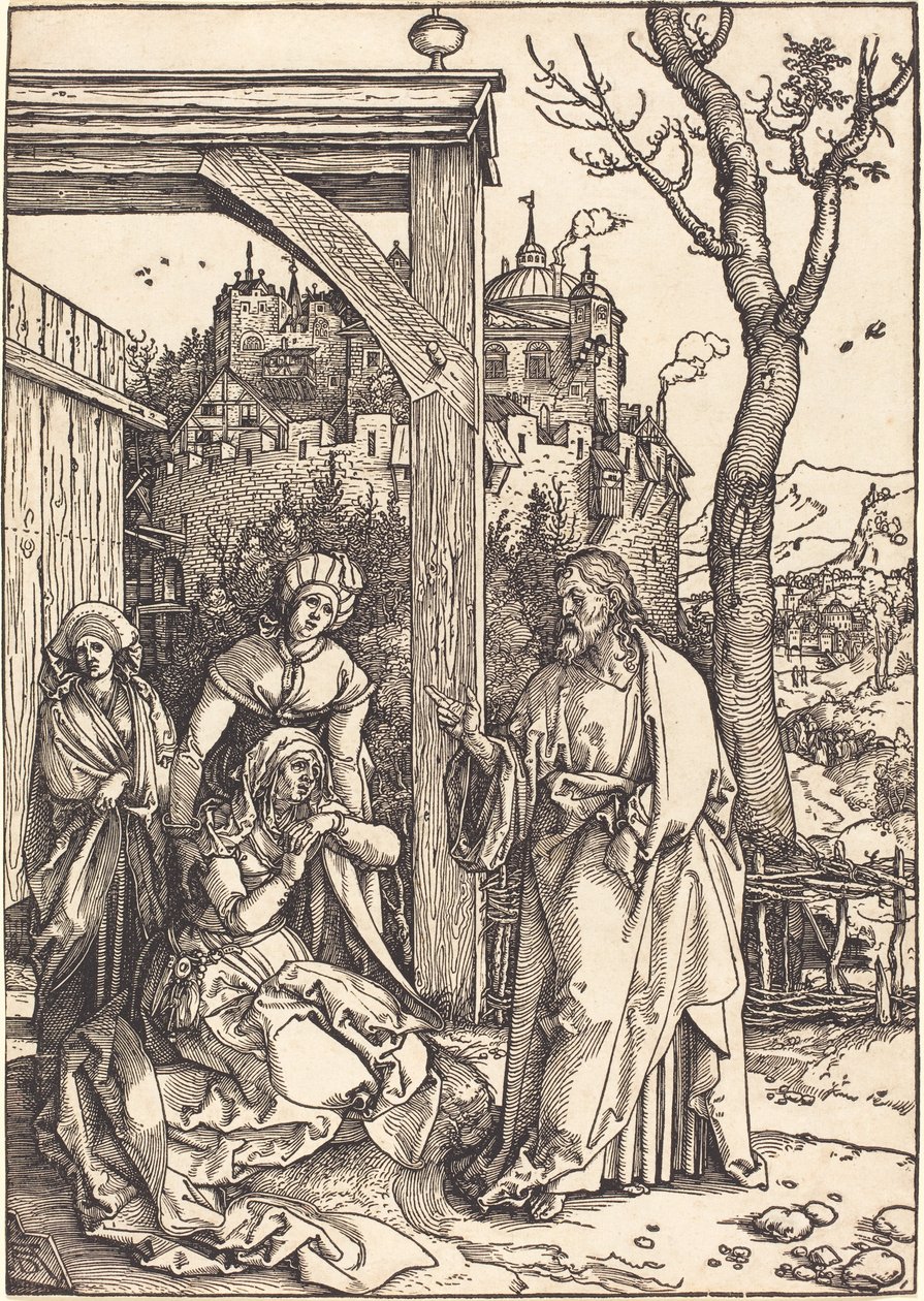Kristus odešel od své matky od Albrecht Dürer