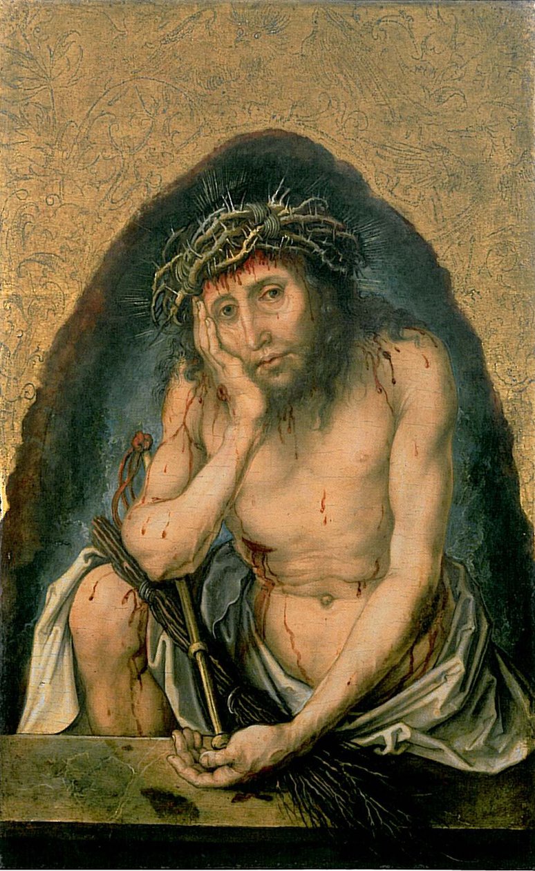 Kristus jako muž bolesti od Albrecht Dürer