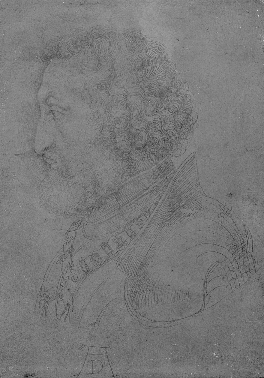 Frederick II Rýn, kurfiřt Palatine, 1523 od Albrecht Dürer