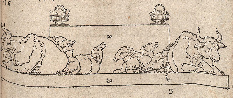 Pamětní kámen vítězství nad vzpurnými rolníky od Albrecht Dürer