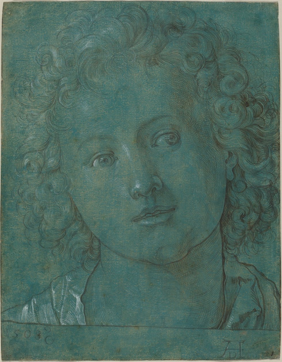 Hlava chlapce od Albrecht Dürer