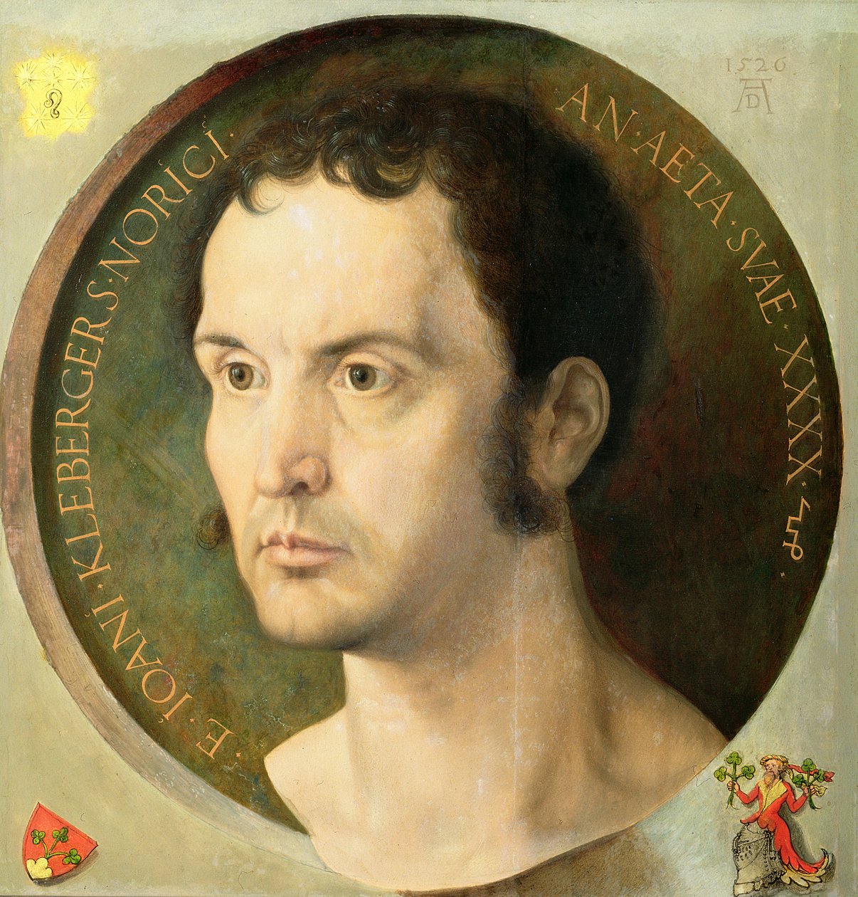 Johannes Kleberger, 40 let, 1526 od Albrecht Dürer