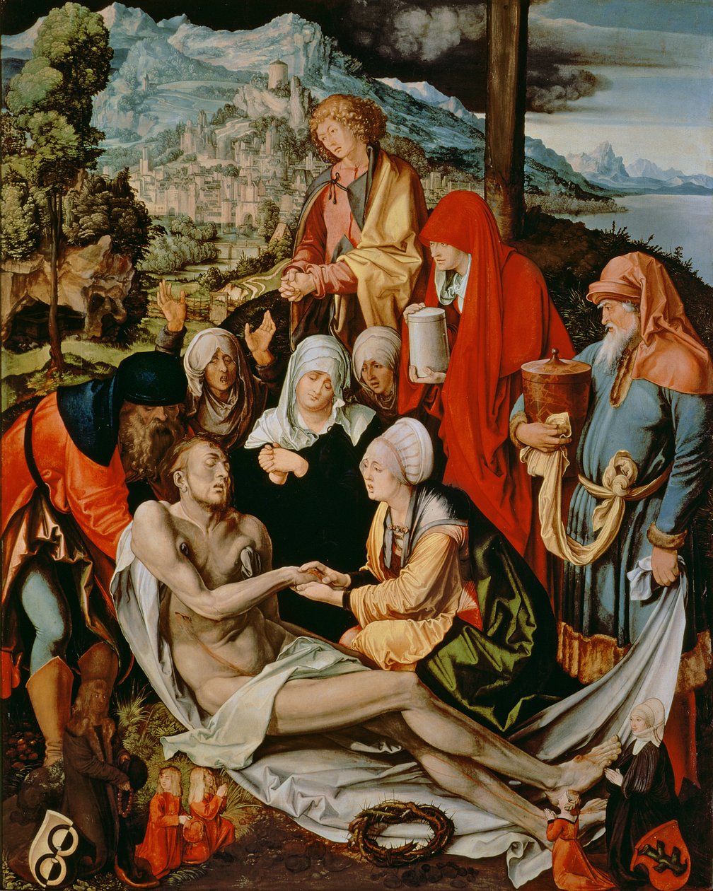 Oplakávání pro Krista, 1500-03 od Albrecht Dürer