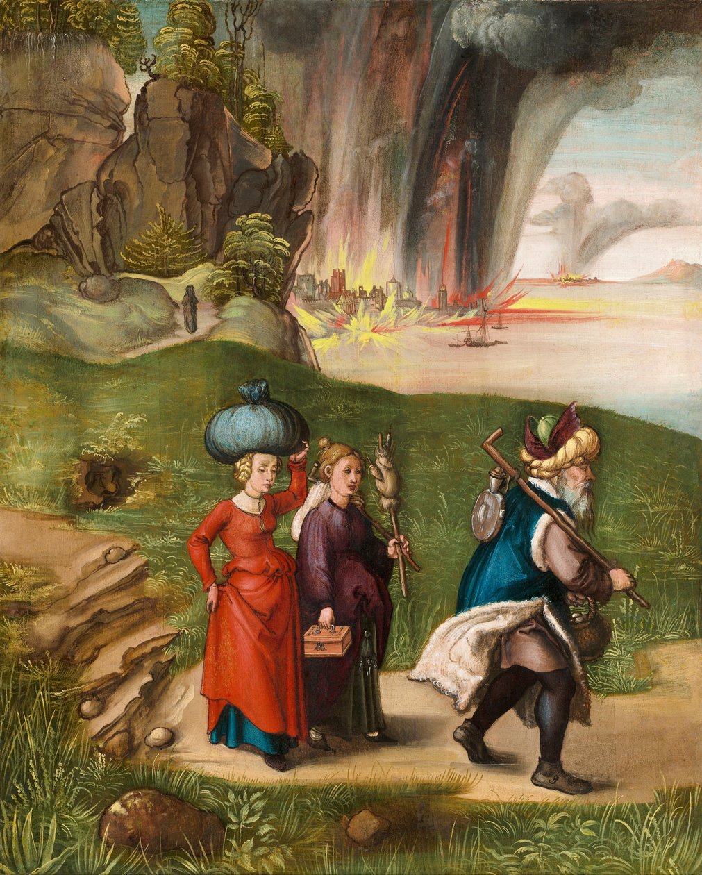 Lot a jeho dcery od Albrecht Dürer