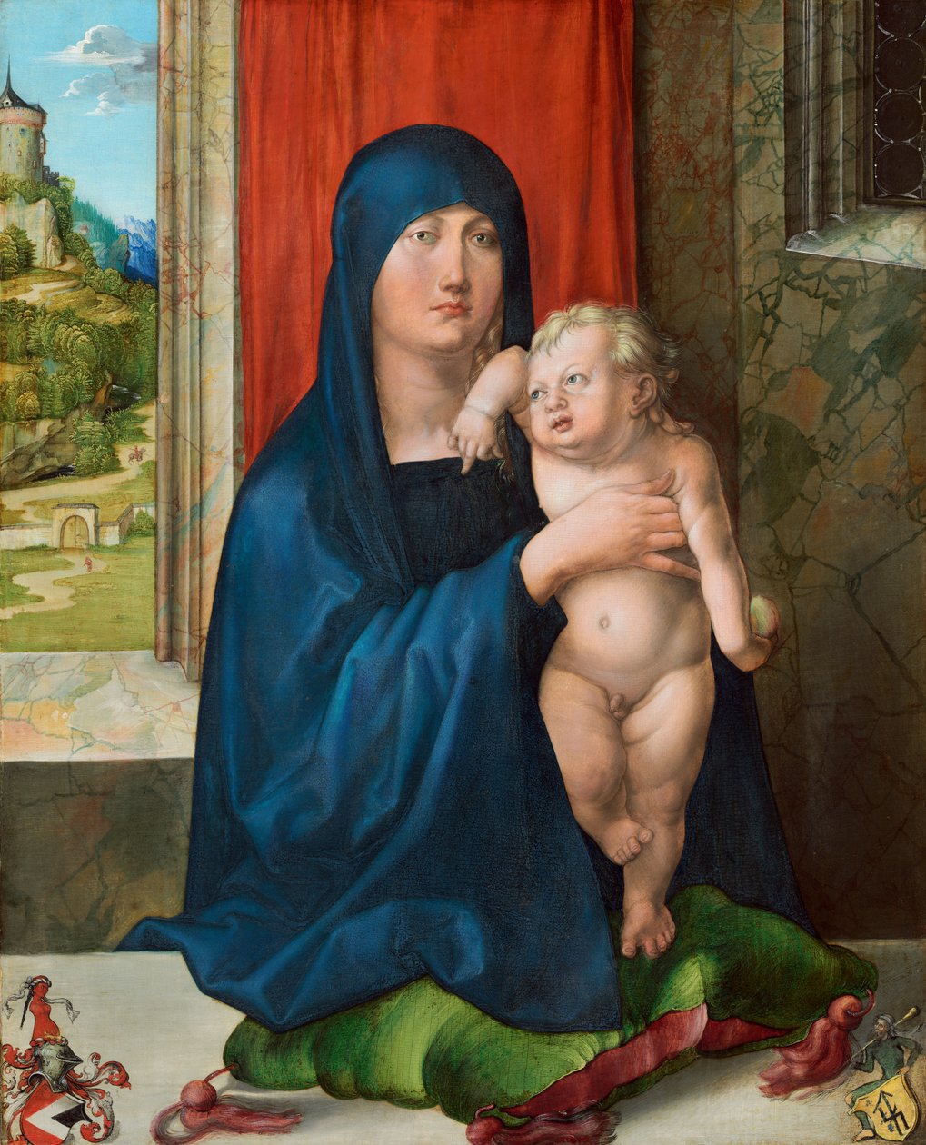 Madonna a dítě (Haller Madonna) od Albrecht Dürer