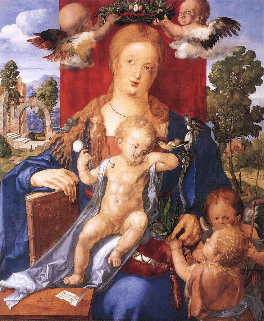 Madonna se Siskinem od Albrecht Dürer