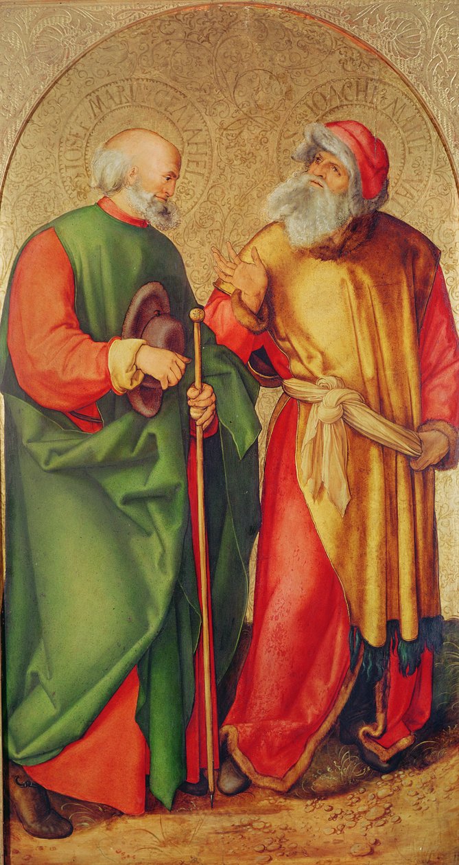 Saint Joseph and Saint Joachim, c.1503 (viz také 498175) od Albrecht Dürer