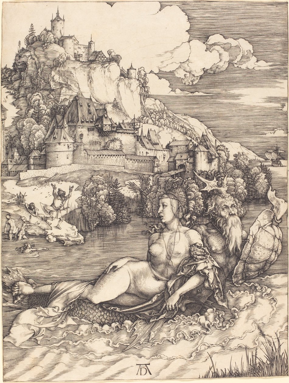 Mořská příšera od Albrecht Dürer
