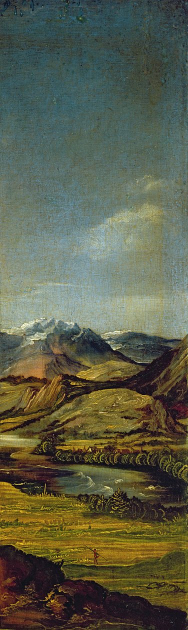 Autoportrét s rukavicemi, 1498 (detail z 545) od Albrecht Dürer
